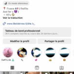 Compte insta d’outfits avec 41K abonnés France/USA