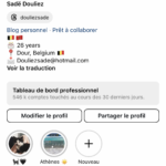 Compte Insta sur mes photos personnel avec 32k abonnés belge